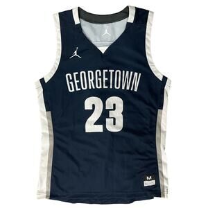 Womens Nike Jordan Jumpman Georgetown Bulldogs Ultimate Flight Basketball Jersey